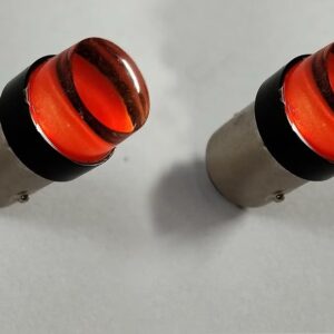 2 pis Break Bulb / Blinking/Flashing Car/Bike Brake Backlight LED Bulb (Red) Break blinker, Tail/Parking, Turn Signal LED (2 पीस आयेगा)  Only 12 volt
