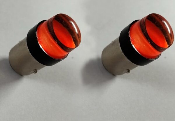 2 pis Break Bulb / Blinking/Flashing Car/Bike Brake Backlight LED Bulb (Red) Break blinker, Tail/Parking, Turn Signal LED (2 पीस आयेगा)  Only 12 volt