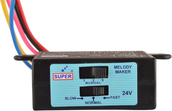 Melody masker / horn relay for 7 sounds / 7 in 1 sounds changer / horn melody maker / super horn relay {12volt}