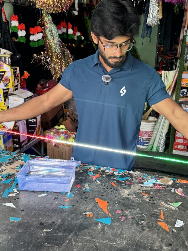 img_5271 Tiranga patta / tiranga LED strip / tiranga strip / led strip 3 colour / india 🇮🇳 / parking strip / parking patti teranga / 100% waterproof strip (size 4 Feet)