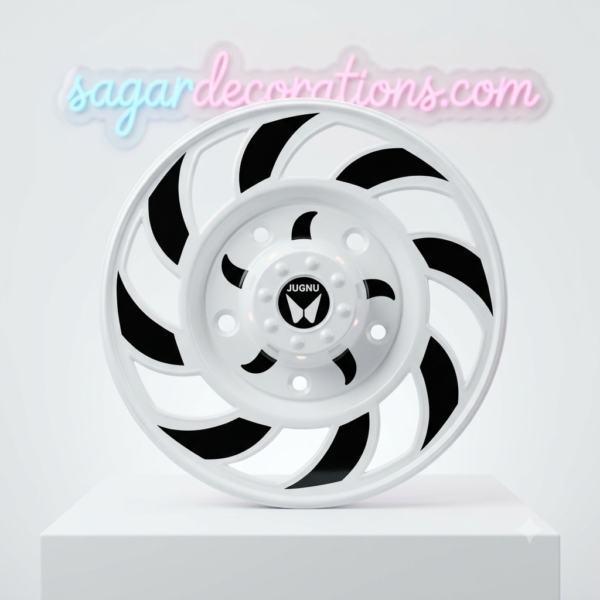 2 White wheel cap [Size R 15” inch] ( *2 pis inside) for Bolero and all 15” inch tyre size / waterproof wheel caps / white design wheel / coating wheels/ coated wheel cover / new wheel cap / fancy wheel cap / veel cap (*2 पीस आयेगा) 15 इंच टायर 🛞 में लगेगा जैसे बोलेरो/ सफ़ेद व्हील कैप / VIP wheel covers