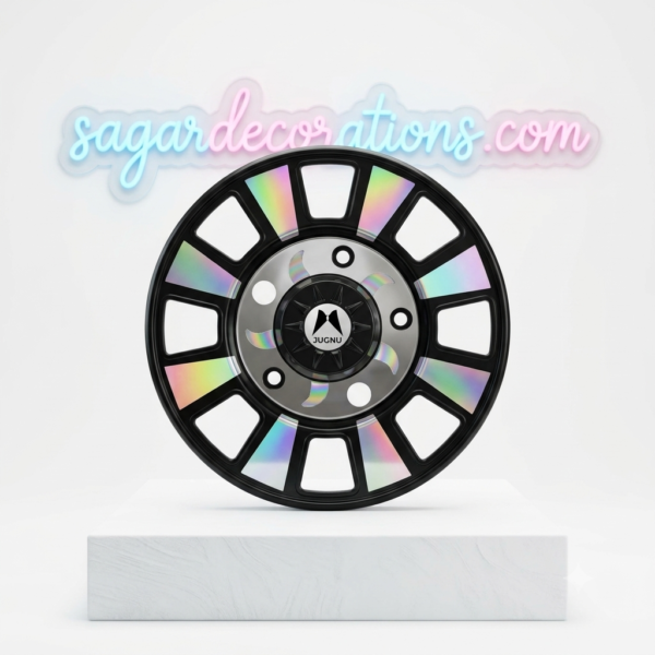 2 Black wheel cap [Size R 15” inch] ( *2 pis inside) for Bolero and all 15” inch tyre size / waterproof wheel caps / Black design wheel / coating wheels/ coated wheel cover / new wheel cap / fancy wheel cap / veel cap (*2 पीस आयेगा) 15 इंच टायर 🛞 में लगेगा जैसे बोलेरो/ ब्लैक व्हील कैप / VIP wheel covers