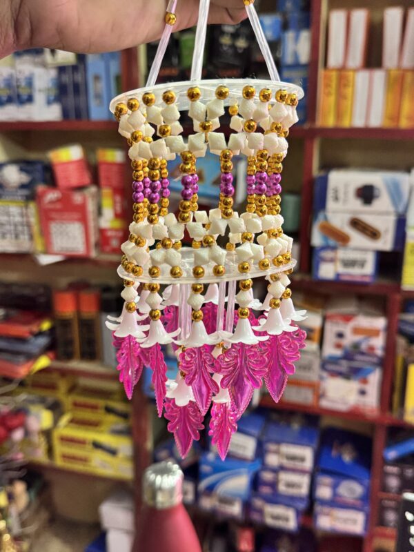 Single jhumer / 11” inch size jhumer / jhumber /  hand made jhumer / truck decoration jhumer / झूमर / झुंबर / car decoration / car truck hanging