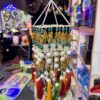 Square Double jhumer / 16” inch size jhumer / jhumber /  hand made jhumer / truck decoration jhumer / झूमर / झुंबर / car decoration / car truck hanging