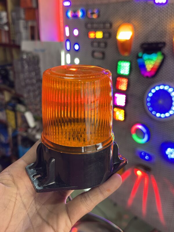 Mini beacon light / [12 volt - 24 volt common] small beacon light / ambulance light / police light / cob light / laal batti / flashing light
