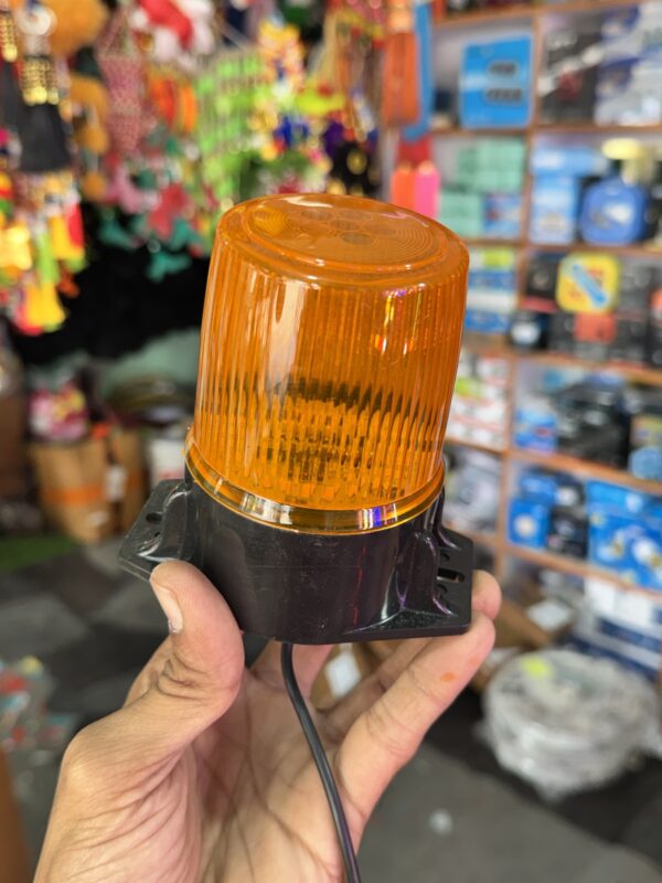 Mini beacon light / [12 volt - 24 volt common] small beacon light / ambulance light / police light / cob light / laal batti / flashing light