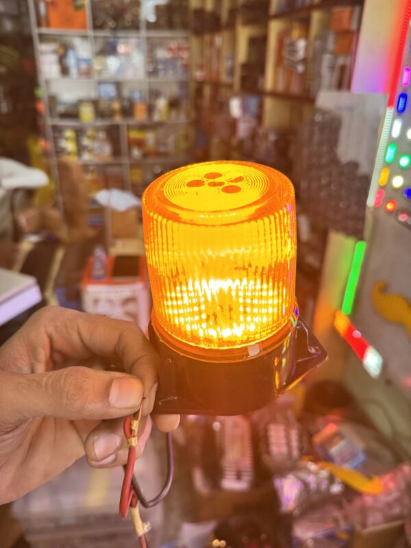 Mini beacon light / [12 volt - 24 volt common] small beacon light / ambulance light / police light / cob light / laal batti / flashing light