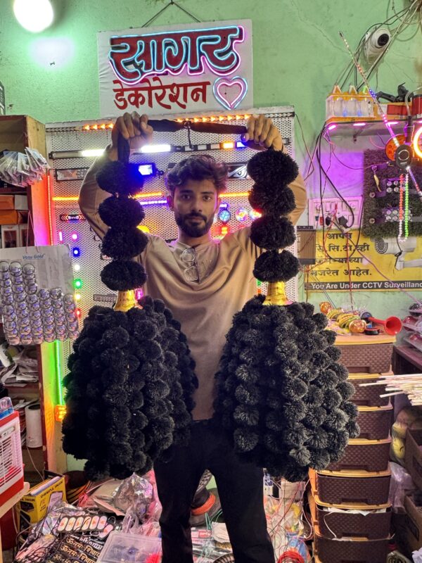 50 Ladi 🔔 Ghanti wala Jodhpuri Asli Choti / 50 लड़ी जोधपुरी असली छोटी/ Original Jodhpuri gonda / ओरिजनल जोधपुरी गोंडा Heavy item