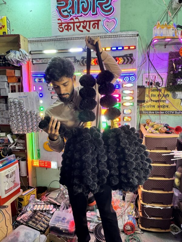 50 Ladi 🔔 Ghanti wala Jodhpuri Asli Choti / 50 लड़ी जोधपुरी असली छोटी/ Original Jodhpuri gonda / ओरिजनल जोधपुरी गोंडा Heavy item