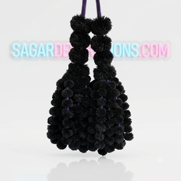 30 Ladi Jodhpuri Black gonda/ 30 लड़ी जोधपुरी चोटी/ Original Jodhpuri choti, Heavy choti/ asli jodhpuri gonda / gol cutting maal / Heavy item