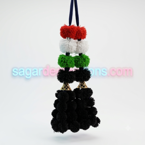 Heavy Quality jodhpuri choti / medium size gonda / jodhpuri parandi / asli jodhpuri gonda / heavy choti / tiranga choti