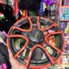 New Design tractor / pickup / cruiser toofan wheel cap 2 pcs {♥️Red colour} wheel cap / fiber wheels / fiber wheel caps / heavy wheels
