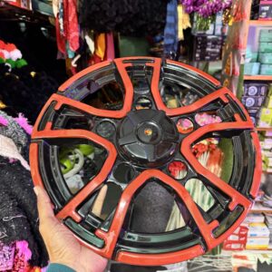 New Design tractor / pickup / cruiser toofan wheel cap 2 pcs {♥️Red colour} wheel cap / fiber wheels / fiber wheel caps / heavy wheels