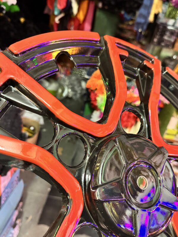 New Design tractor / pickup / cruiser toofan wheel cap 2 pcs {♥️Red colour} wheel cap / fiber wheels / fiber wheel caps / heavy wheels