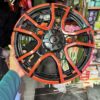 New Design tractor / pickup / cruiser toofan wheel cap 2 pcs {♥️Red colour} wheel cap / fiber wheels / fiber wheel caps / heavy wheels