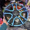 New Design tractor / pickup / cruiser toofan wheel cap 2 pcs {💙Blue colour} wheel cap / fiber wheels / fiber wheel caps / heavy wheels
