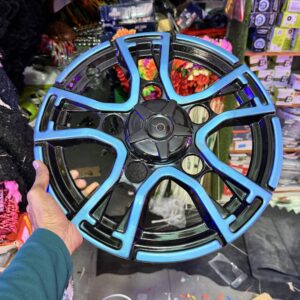 New Design tractor / pickup / cruiser toofan wheel cap 2 pcs {💙Blue colour} wheel cap / fiber wheels / fiber wheel caps / heavy wheels