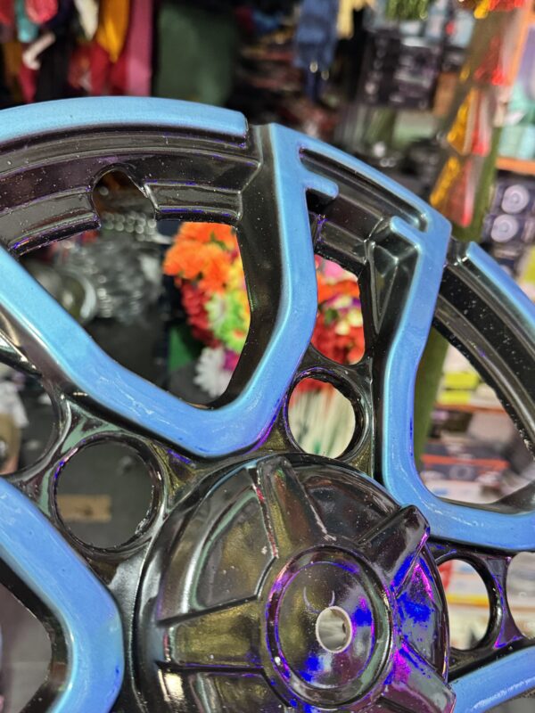 New Design tractor / pickup / cruiser toofan wheel cap 2 pcs {💙Blue colour} wheel cap / fiber wheels / fiber wheel caps / heavy wheels