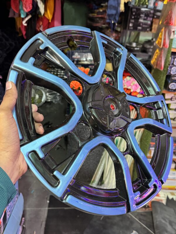 New Design tractor / pickup / cruiser toofan wheel cap 2 pcs {💙Blue colour} wheel cap / fiber wheels / fiber wheel caps / heavy wheels