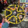 New Design tractor / pickup / cruiser toofan wheel cap 2 pcs {💛Yellow colour} wheel cap / fiber wheels / fiber wheel caps / heavy wheels