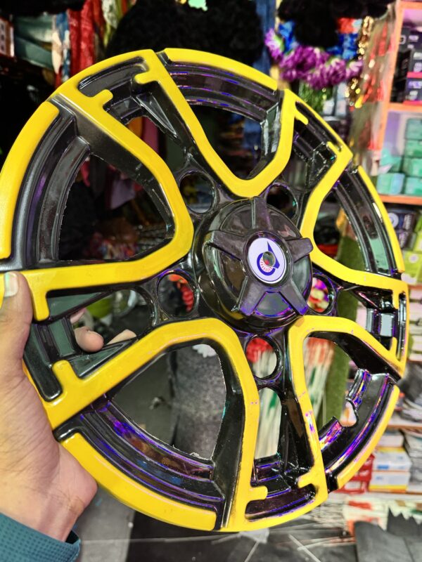 New Design tractor / pickup / cruiser toofan wheel cap 2 pcs {💛Yellow colour} wheel cap / fiber wheels / fiber wheel caps / heavy wheels