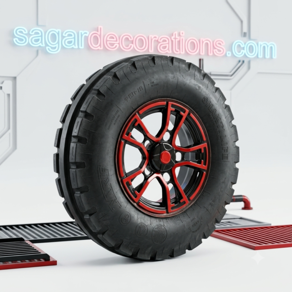 New Design tractor / pickup / cruiser toofan wheel cap 2 pcs {💙Blue colour} wheel cap / fiber wheels / fiber wheel caps / heavy wheels