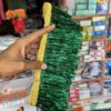 2 pis *Green chamki bundle / kiran less/ chamki less/ chamki patta / 2 पीस आयेगा/ हेवी क्वॉलिटी और पक्की ज़री में बना/ हरा कलर लेस