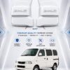White Batman Style Mirror Cover EECO WHITE with LED Light | Stylish Side Mirror Cover with Wiring | Premium ABS Exterior Accessory | Easy Installation | White/Black
27%
off