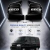 Black Batman Style Mirror Cover BLACK FOR EECO with LED Light | Stylish Side Mirror Cover with Wiring | Premium ABS Exterior Accessory | Easy Installation | Black
27%
off