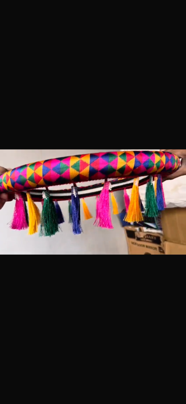 L” size Gujrati steering cover L size (15 inch) for-407, old bolero, john deer, Ashokleyland dost, dost+, New Eicher, JCB, super carry, New Gujathi steering whee cover, estering kavar, stering cavar