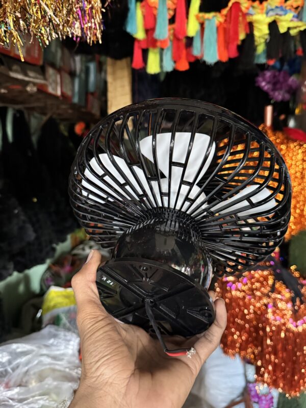 12v Platinum Fan, Radhe Fan / coach fan / 5 blade fan / silent coachfan /  heavy and durable/ unbreakable body / heavy material item / powerful fan (सिर्फ़ सिंगल बैटरी वाले गाड़ियो के लिए)